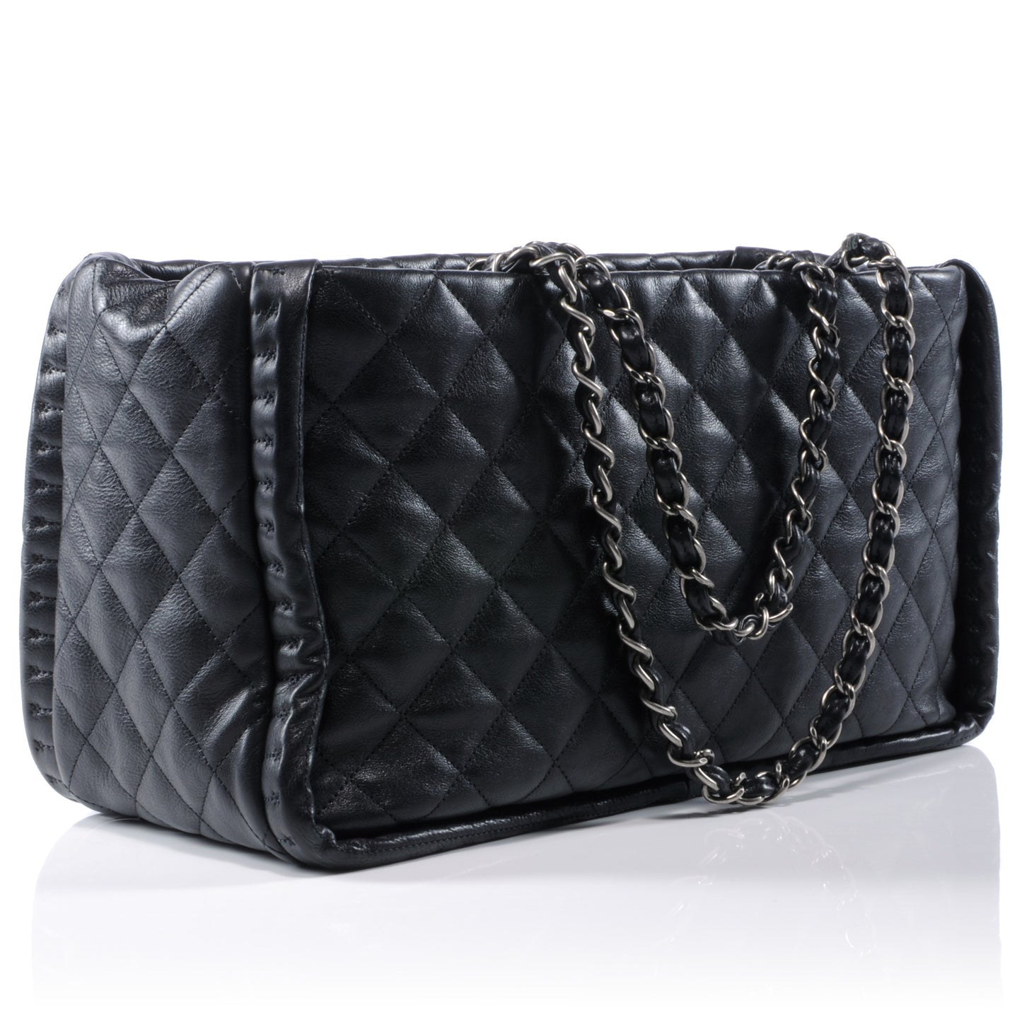 Leather Small Istanbul Tote Black