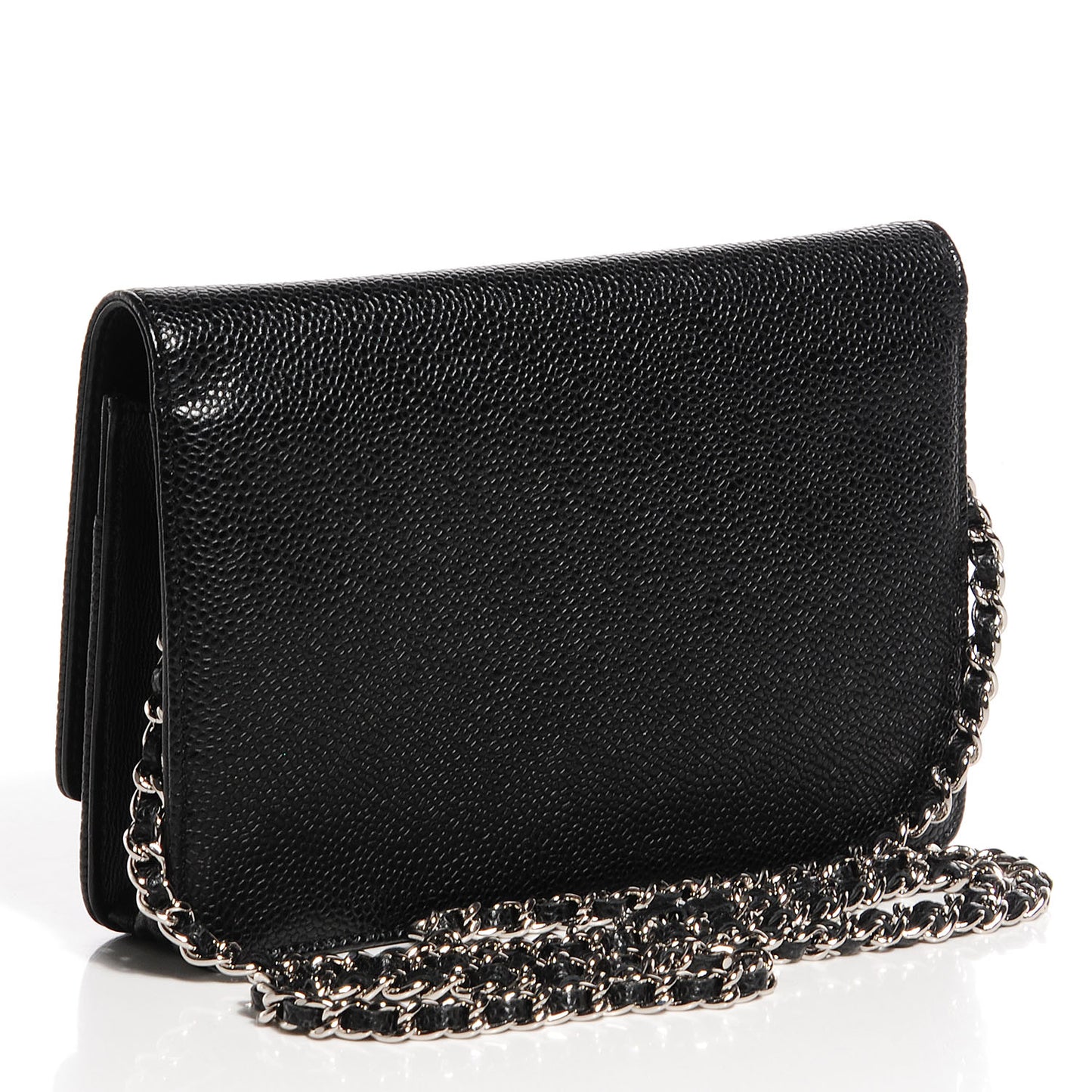 Caviar Timeless CC Wallet on Chain WOC Black