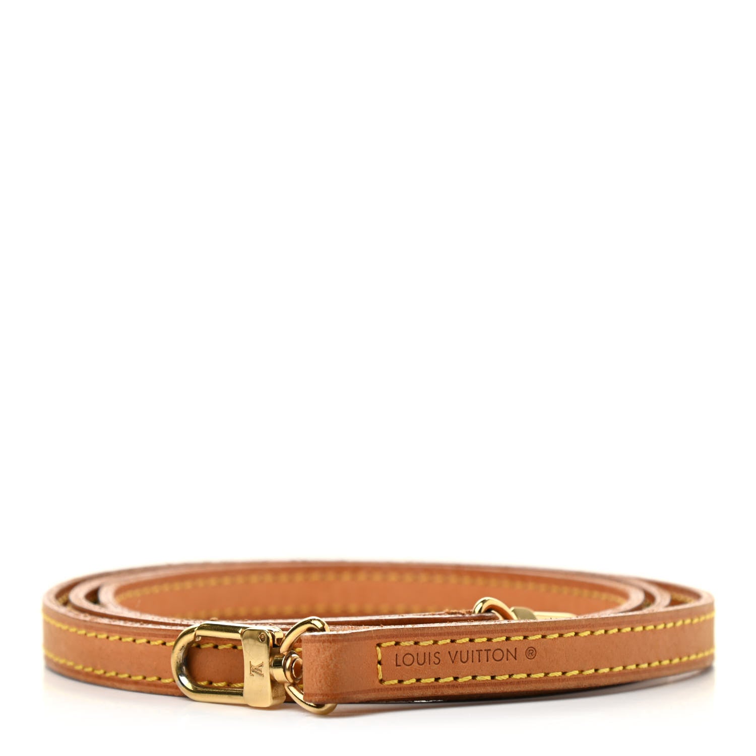 Louis Vuitton Vachetta 12mm Long Shoulder Strap VVN 1 of 6