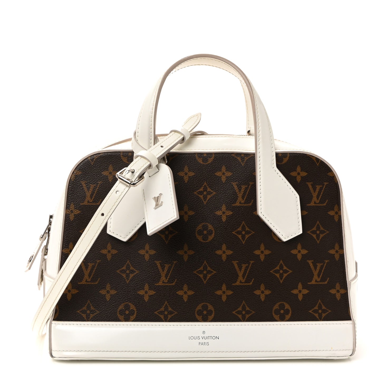 Monogram Dora PM White