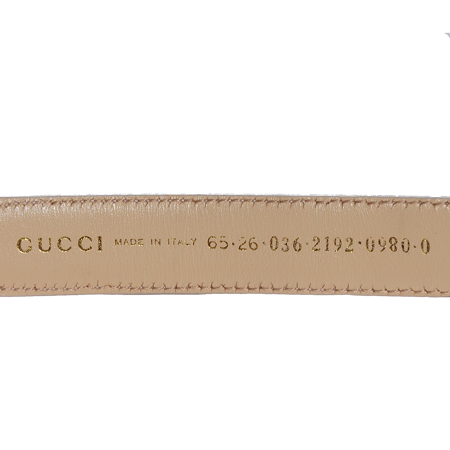 Gucci Patent Leather GG Belt 65 26 3 of 4