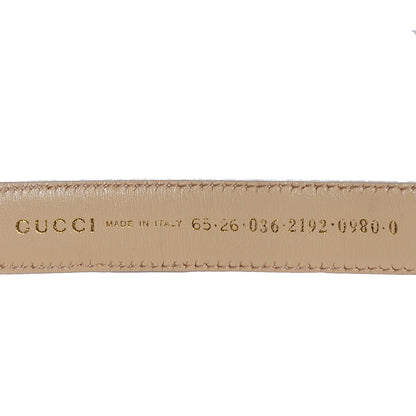 Gucci Patent Leather GG Belt 65 26 3 of 4