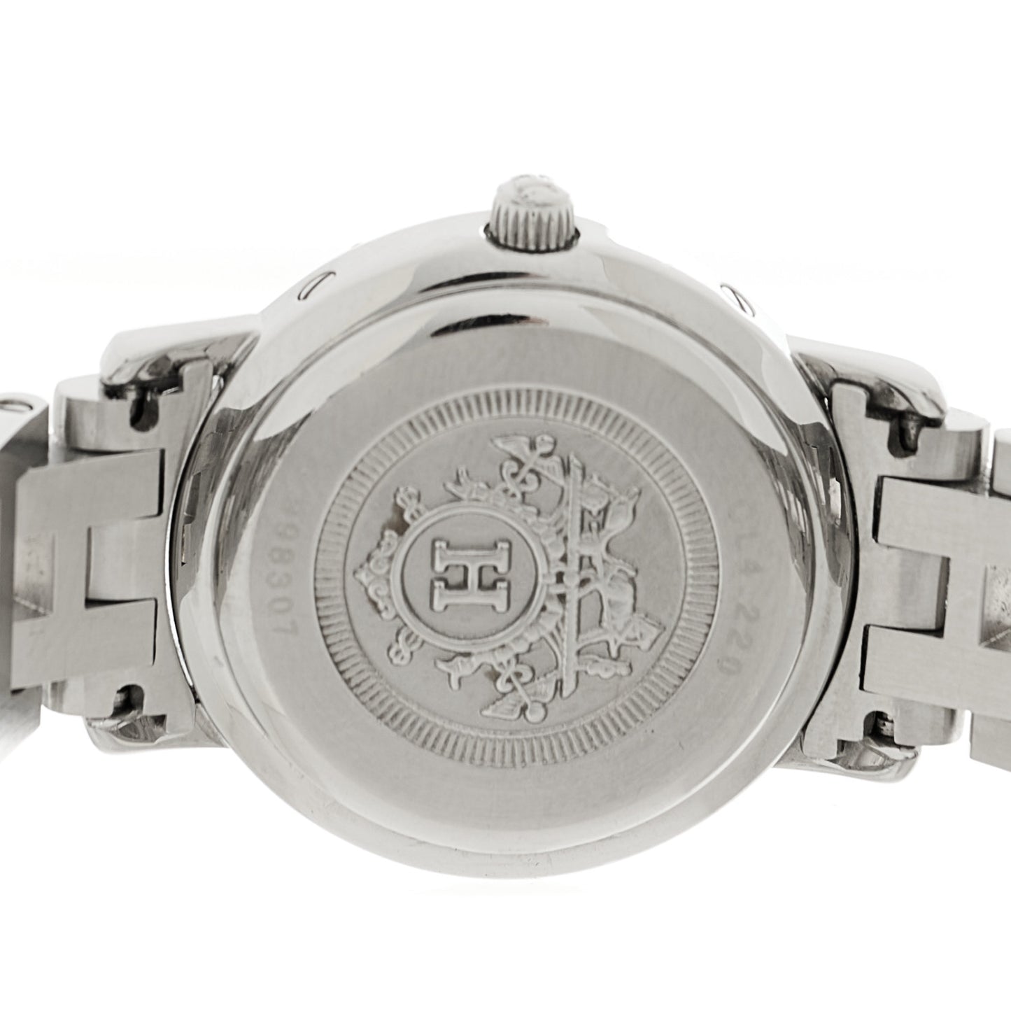 Stainless Steel 24mm Clipper Quartz Watch Gold