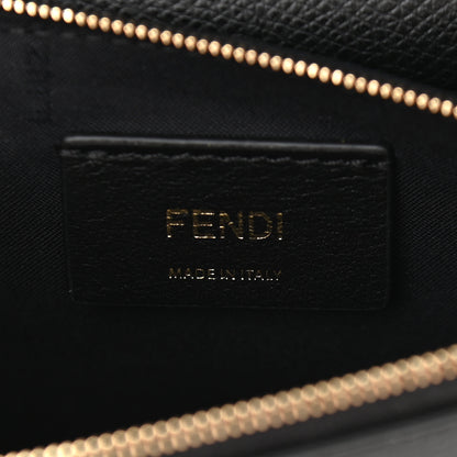 Fendi Vitello Cruise F is Fendi Medium Envelope Wallet on Chain Black 6 of 9