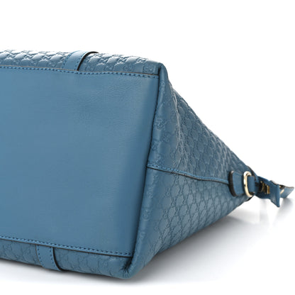 Gucci Soft Microguccissima Dome Satchel Deep Cobalt 10 of 10