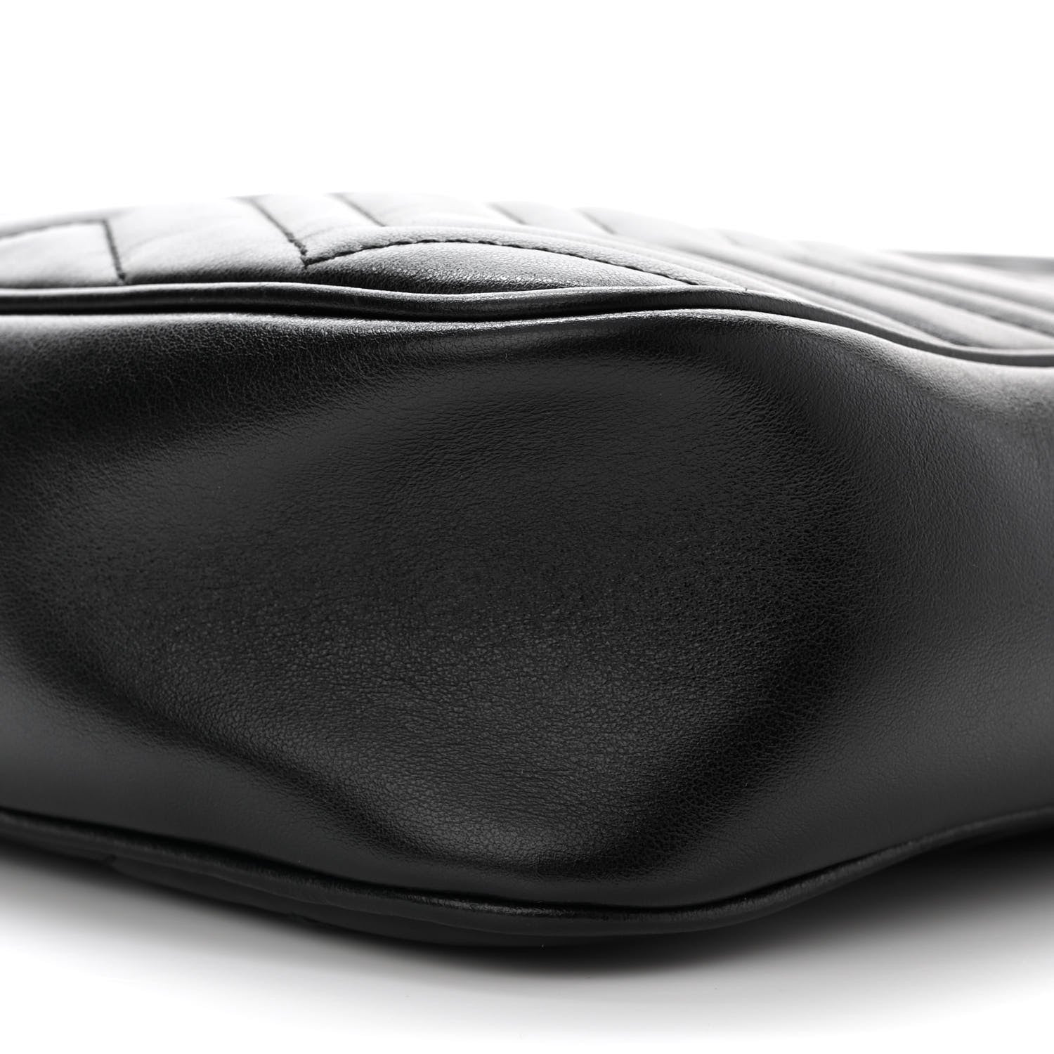 Gucci Calfskin Matelasse GG Marmont Travel Bag Black 9 of 9