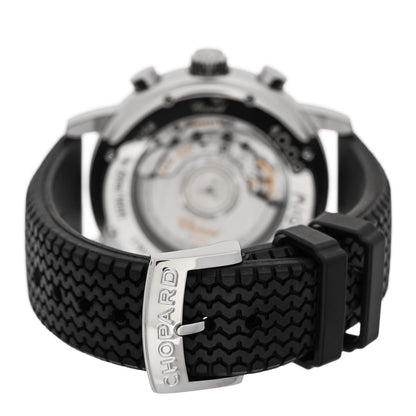 Chopard Stainless Steel Rubber Mother of Pearl 42mm 1000 Mille Miglia Chronograph Automatic Watch 3 of 5