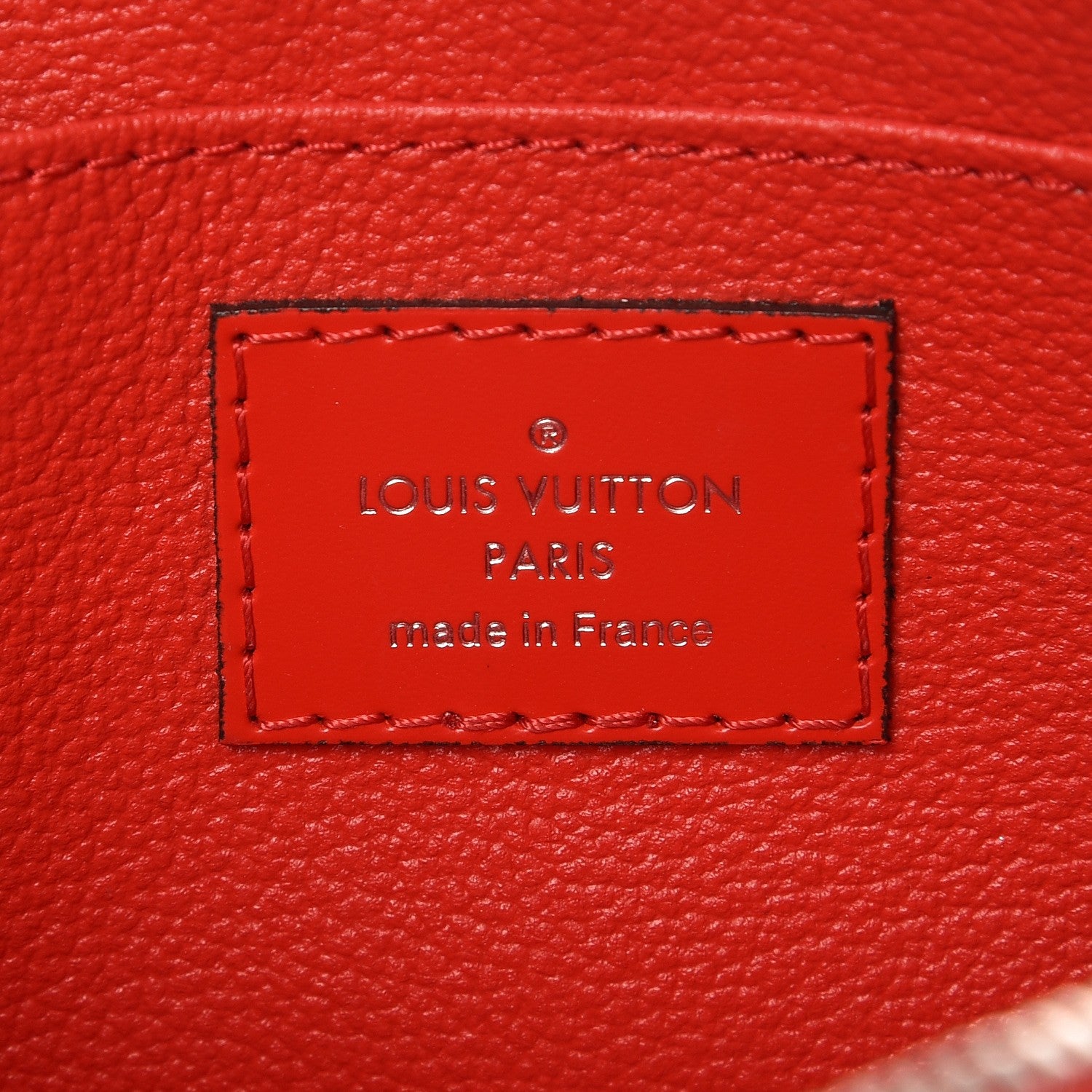 Louis Vuitton Epi Cosmetic Pouch Coquelicot 6 of 8