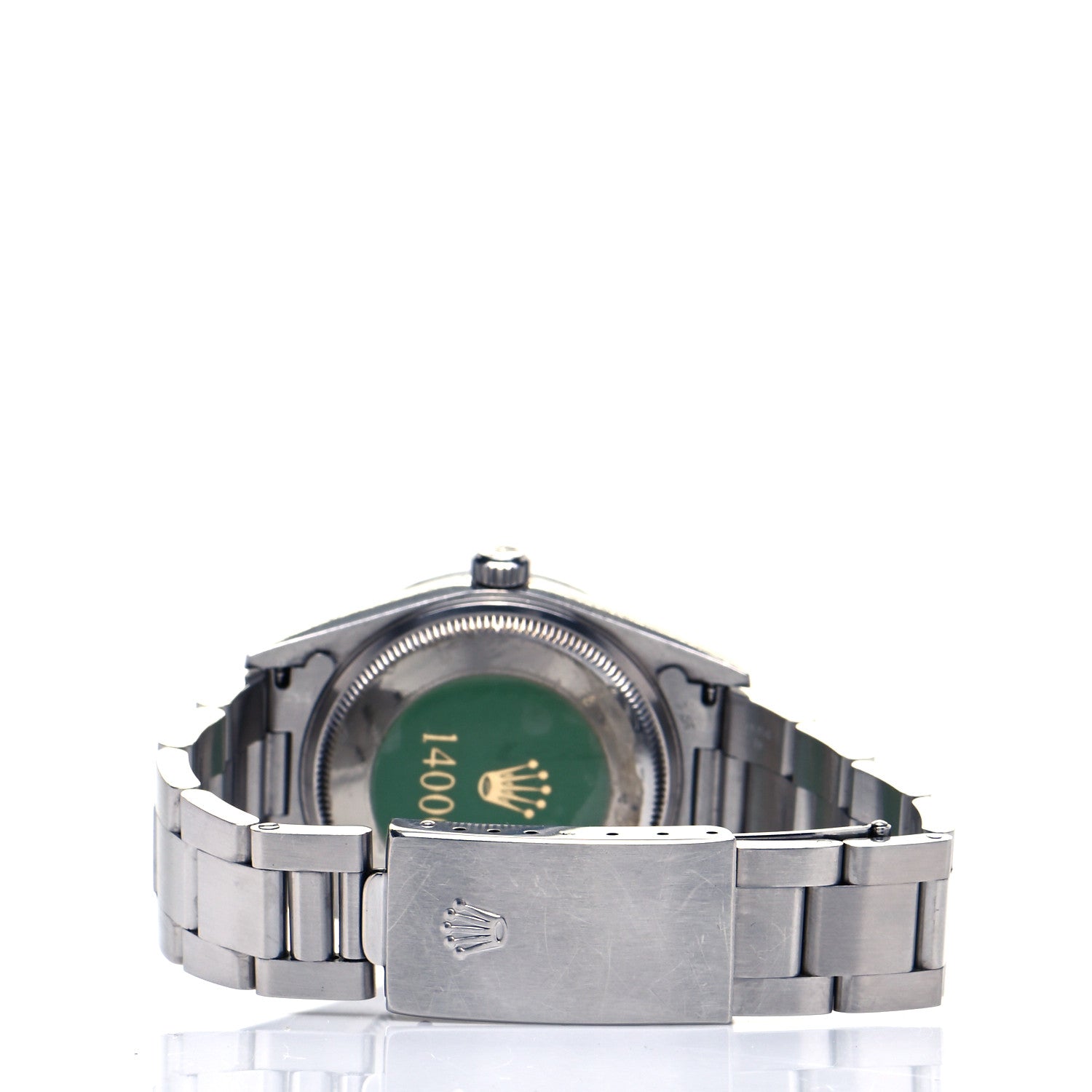 Rolex Stainless Steel 34mm Air-King Oyster Perpetual Precision Watch Black 14000 3 of 5
