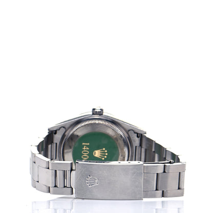 Rolex Stainless Steel 34mm Air-King Oyster Perpetual Precision Watch Black 14000 3 of 5