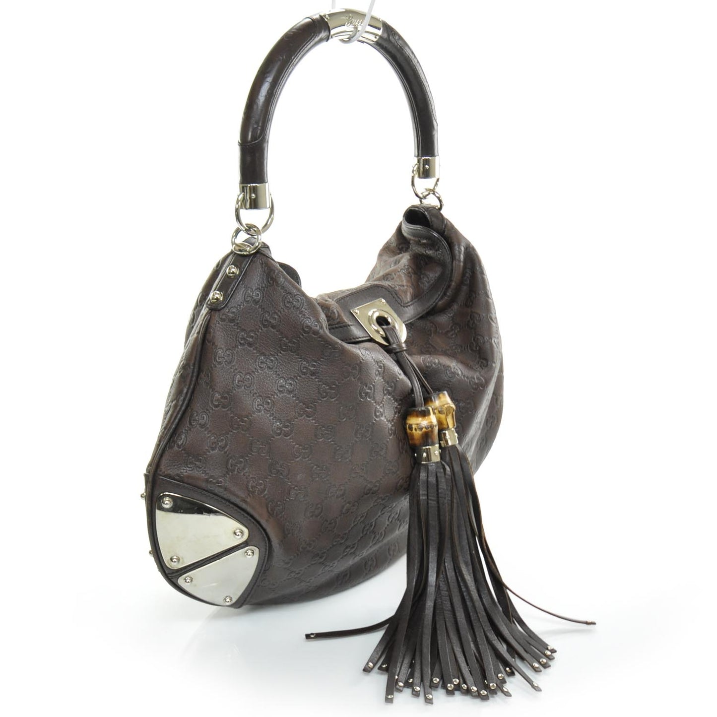 Guccissima Large Indy Brown