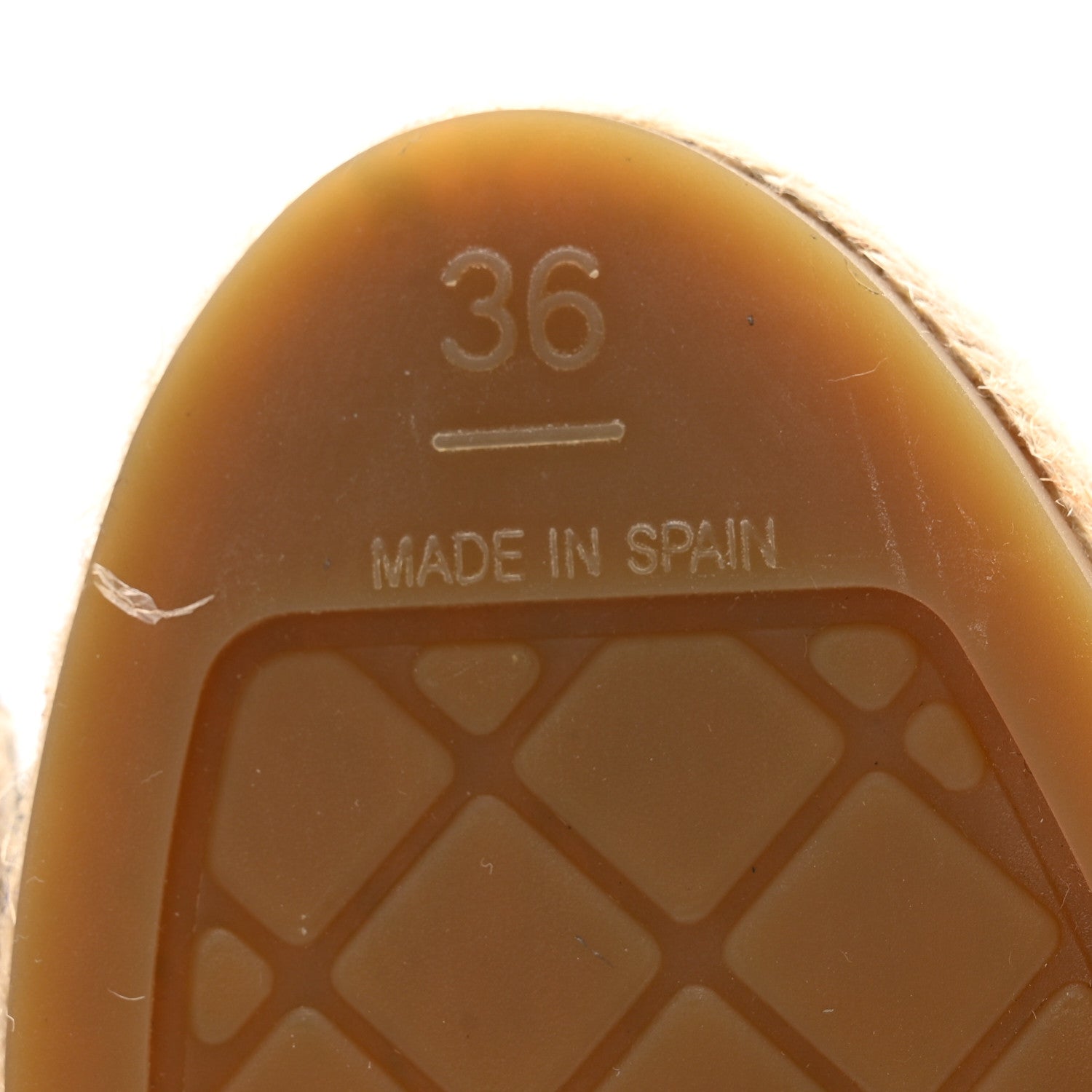 Chanel Lambskin CC Espadrilles 36 Black 7 of 9
