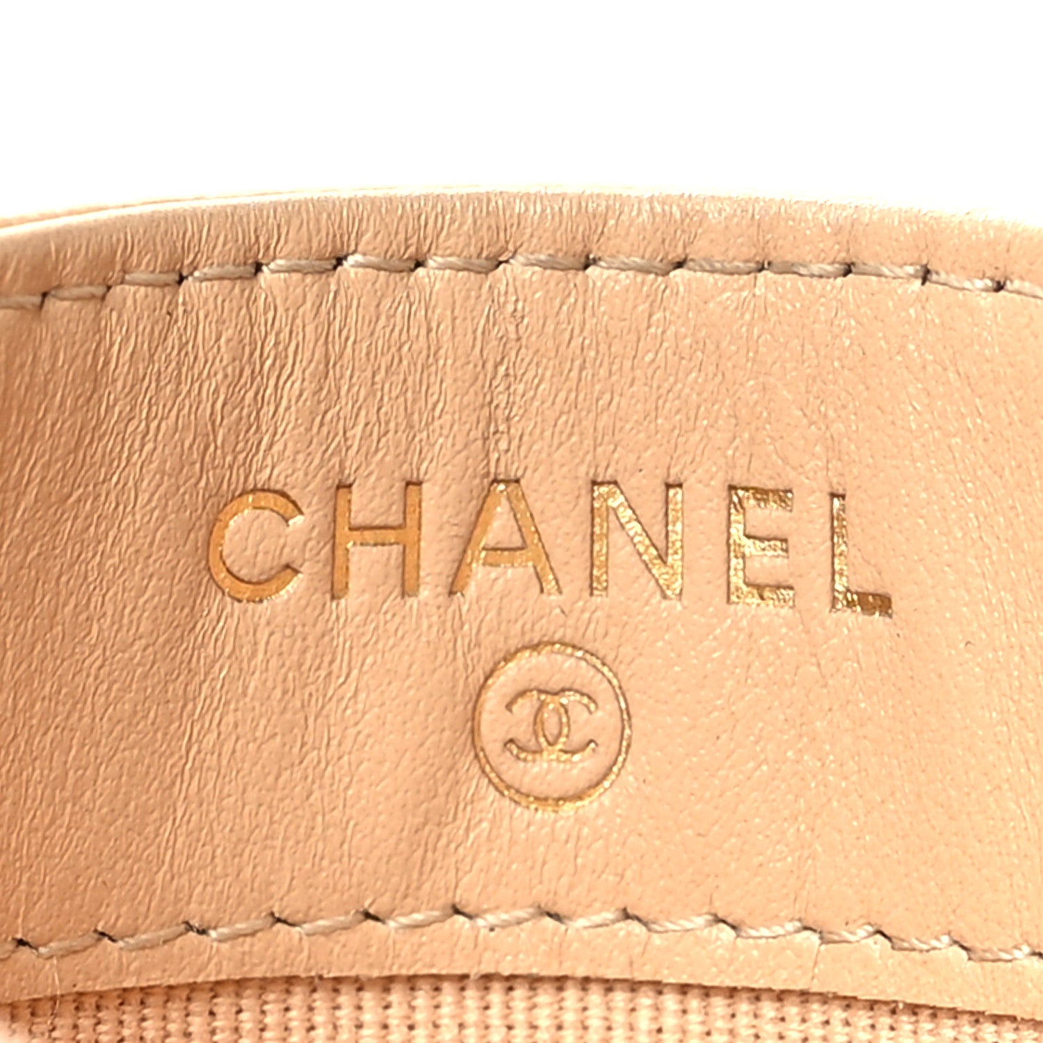 Chanel Caviar Quilted Card Holder Light Beige 6 of 9