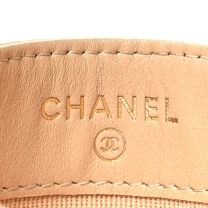 Chanel Caviar Quilted Card Holder Light Beige 6 of 9