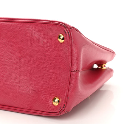 Prada Saffiano Medium Galleria Double Zip Tote Peonia 8 of 12