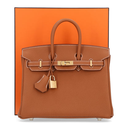 Hermes Togo Birkin 25 Gold 11 of 11