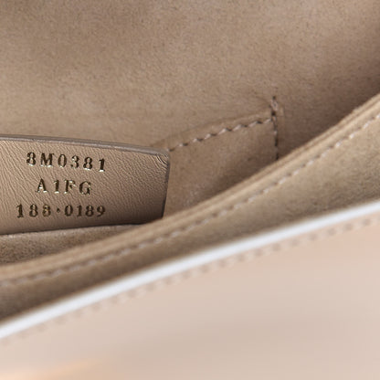 Fendi Calfskin Scalloped Studded Flower Small Kan I Shoulder Bag Amido Multicolor 7 of 13