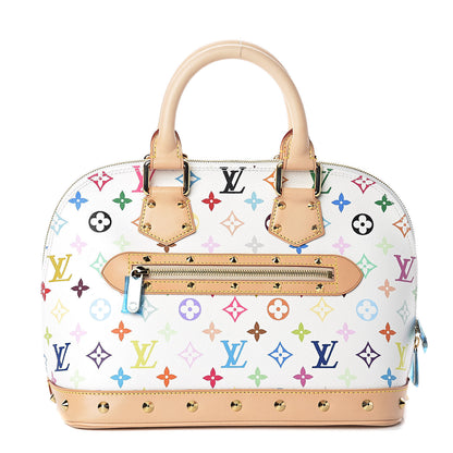 Louis Vuitton Monogram Multicolor Alma White 1 of 8