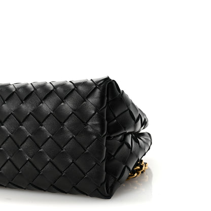 Bottega Veneta Nappa Intrecciato Small Andiamo With Chain Shoulder Bag Black 9 of 9