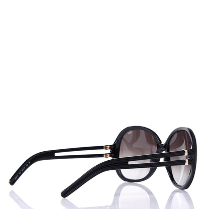 Chloe Oversized Round Sunglasses CE651S Black 4 of 4