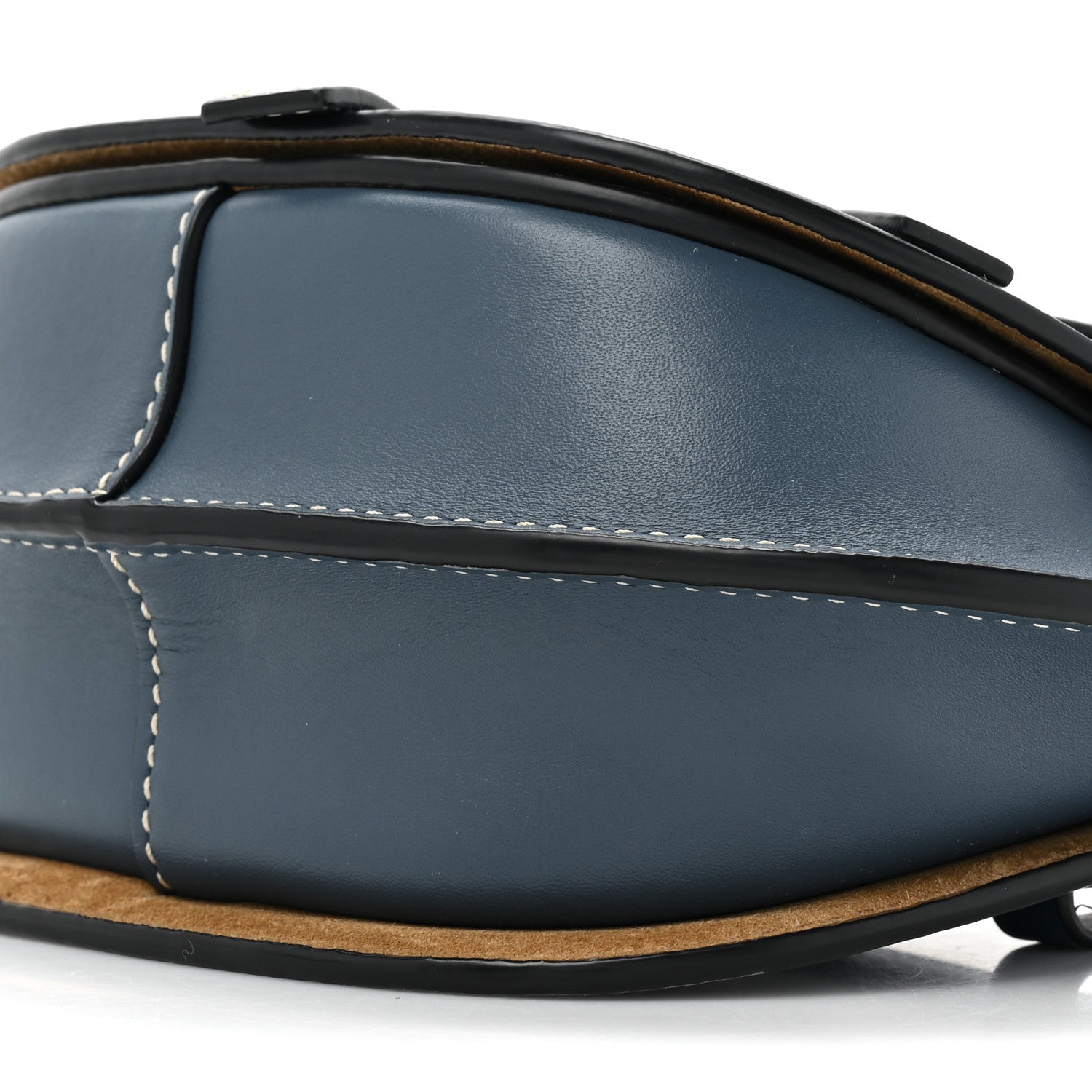 Loewe Calfskin Mini Gate Belt Bag Steel Blue 8 of 10