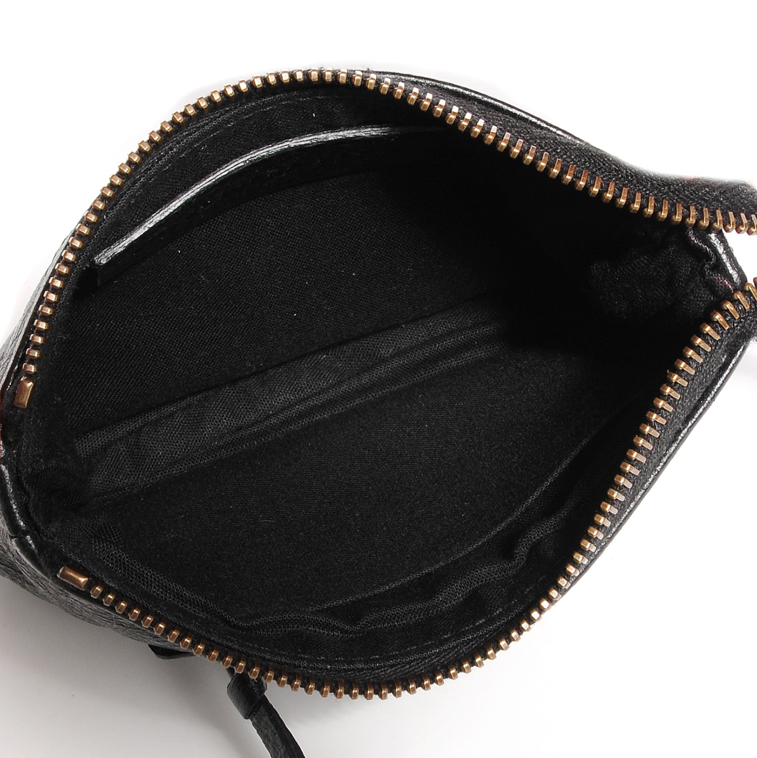 Balenciaga Agneau Classic Hardware M Porte-Monnaie Coin Purse Black 5 of 10