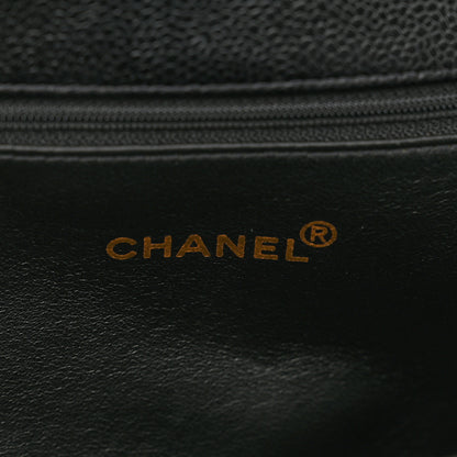 Chanel Caviar Quilted Grand Timeless Tote GTT Black 7 of 10