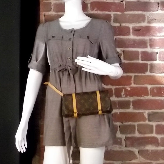 Louis Vuitton Monogram Pochette Marelle Waist Bag 2 of 7