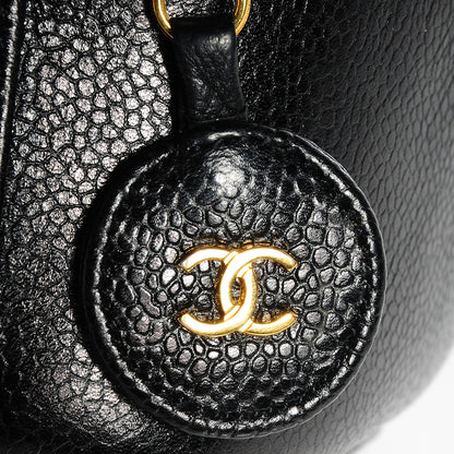 Chanel Caviar Vanity Cosmetic Case Black 8 of 8