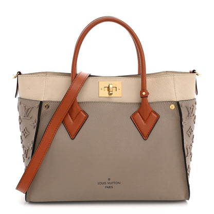 Louis Vuitton Calfskin Monogram Tufting On My Side Galet 1 of 11