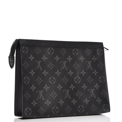 Louis Vuitton Monogram Eclipse Pochette Voyage MM 3 of 6