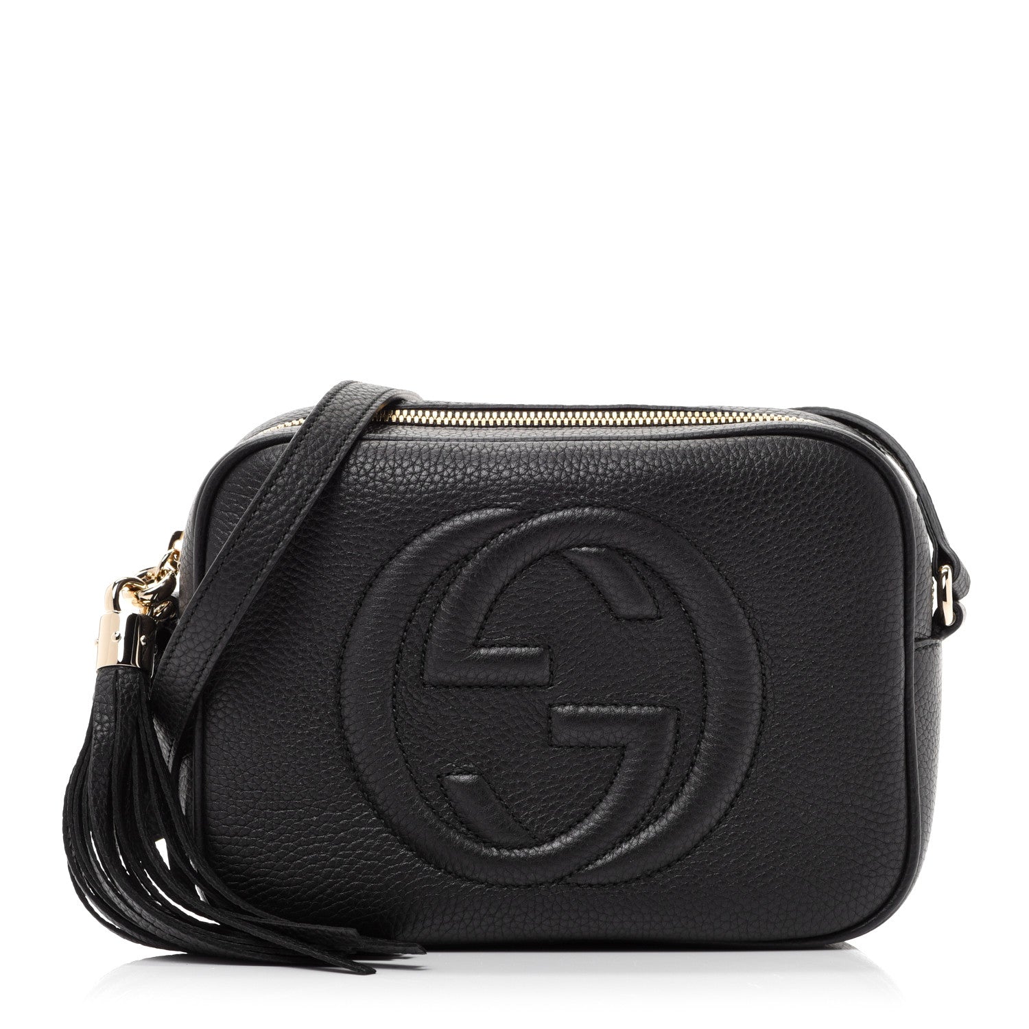 Gucci Pebbled Calfskin Small Soho Disco Bag Black 1 of 10