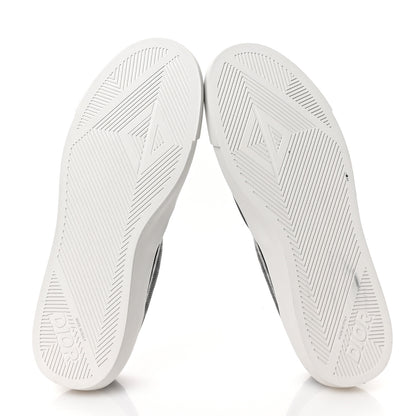 Christian Dior Canvas CD Diamond Mens Slip On Sneakers 45 Black 6 of 10