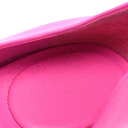 Balenciaga Shiny Soft Calfskin Void D'Orsay 110mm Pumps 37 Fluo Pink 9 of 10