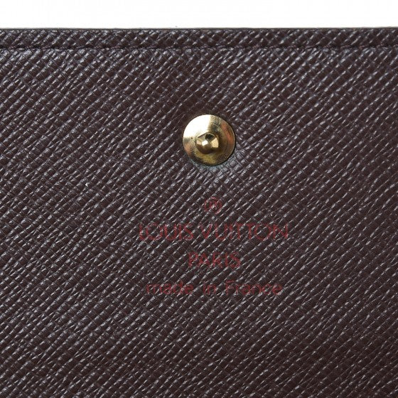 Damier Ebene Porte Tresor International Wallet