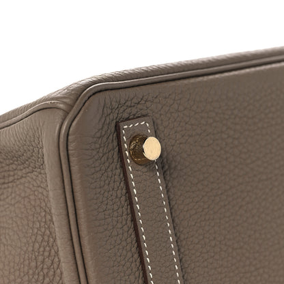 Hermes Togo Birkin 30 Etoupe 11 of 34