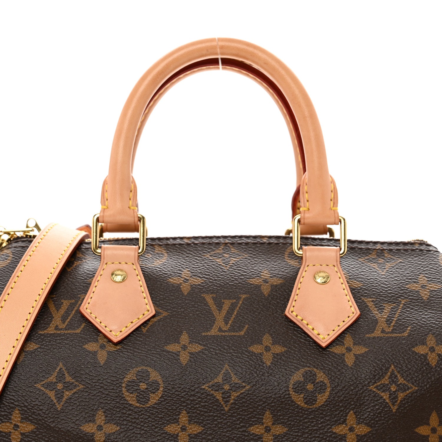 Louis Vuitton Monogram Speedy Bandouliere 25 5 of 10