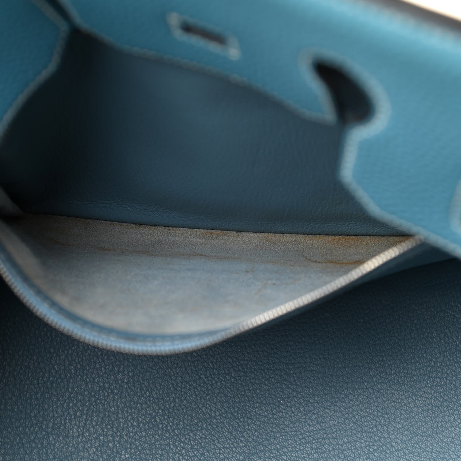 Hermes Togo Birkin 35 Blue Jean 22 of 30