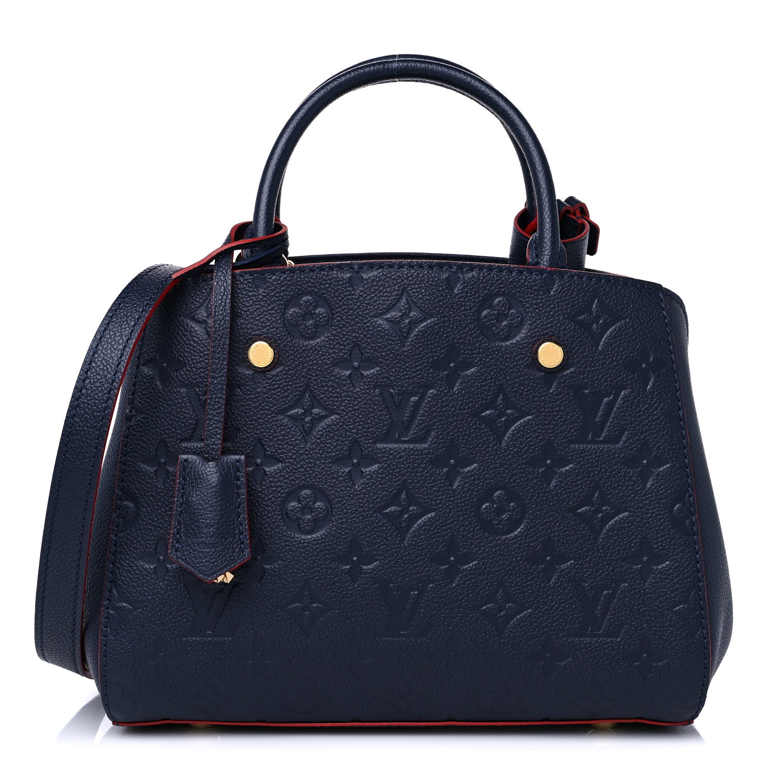 Louis Vuitton Empreinte Montaigne BB Marine Rouge 1 of 10