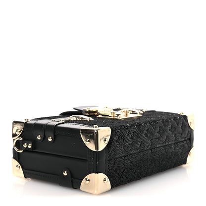 Louis Vuitton Sequins Petite Malle Black 4 of 10