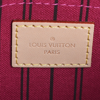 Louis Vuitton Monogram Neverfull MM GM Pochette Pivoine 6 of 8