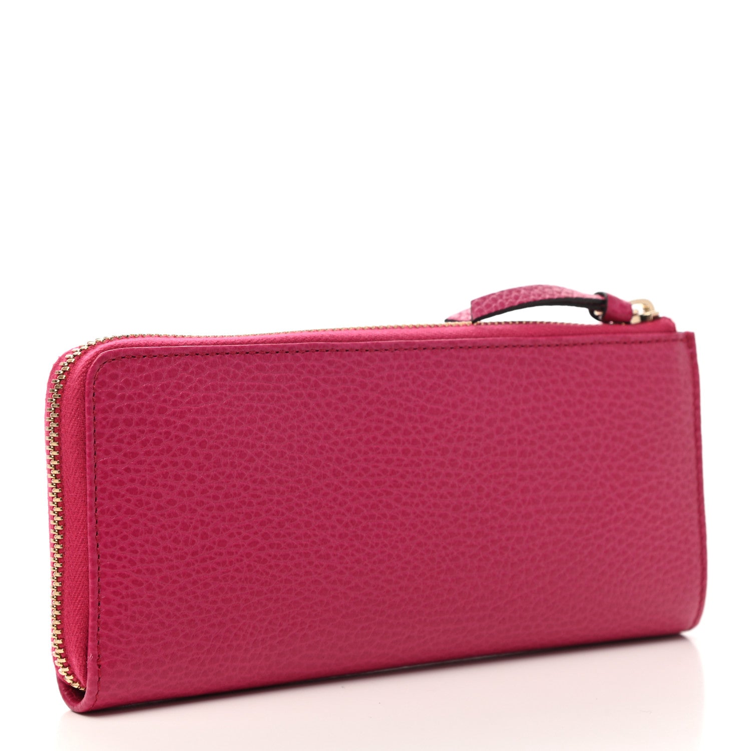 Gucci Dollar Calfskin Swing Zip Wallet Blossom 3 of 8