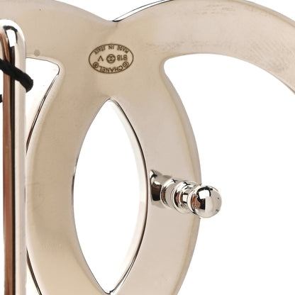 Chanel Calfskin CC Reversible Belt 100 40 White Black 6 of 7