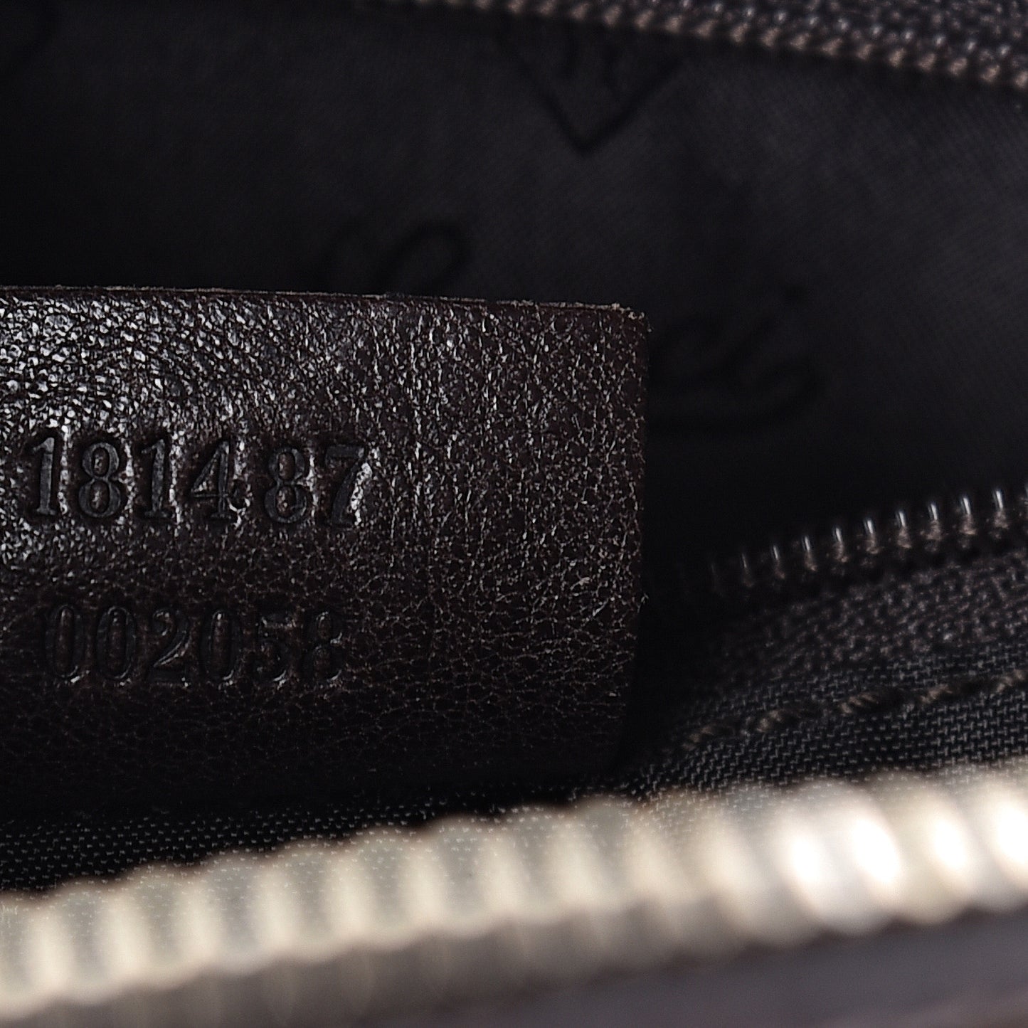 Crystal Monogram Duchessa Boston Bag Brown