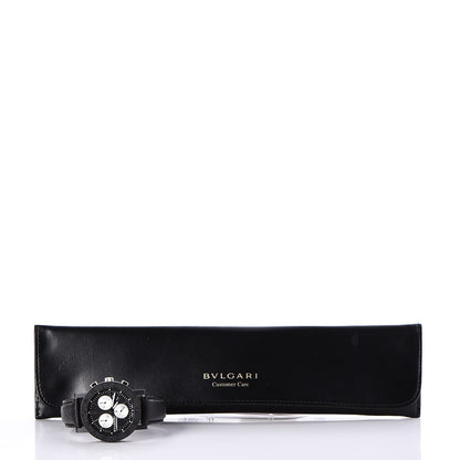 Bulgari Carbon Calfskin 38mm Marbella Quartz Watch Black 12 of 12
