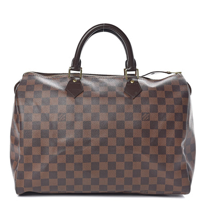 Louis Vuitton Damier Ebene Speedy 35 1 of 11