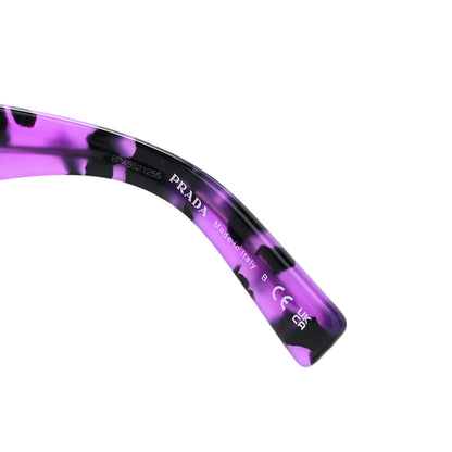 Prada Acetate Symbole Sunglasses SPR 23Y Slate Grey Purple 6 of 7