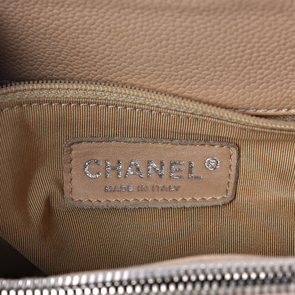 Chanel Caviar Quilted Grand Shopping Tote GST Beige Clair 6 of 10