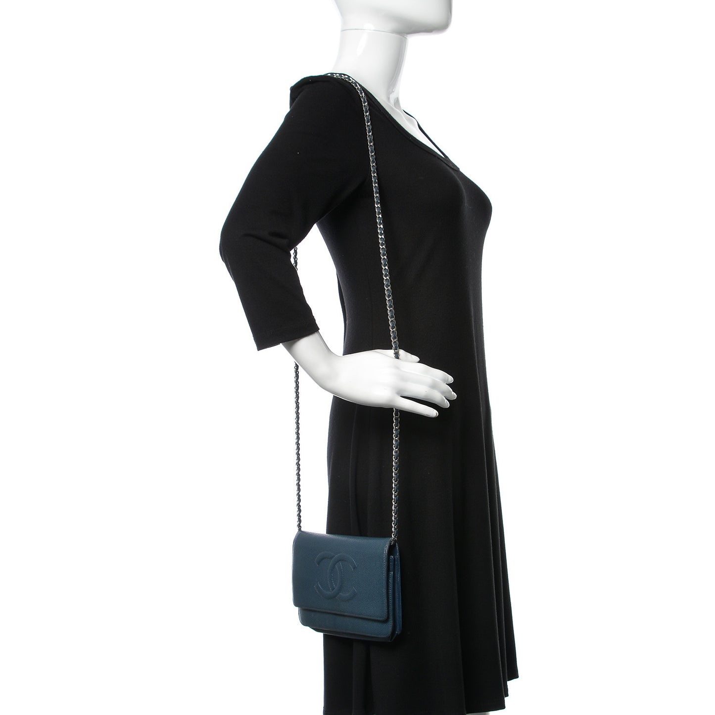 Caviar Timeless CC Wallet On Chain WOC Blue