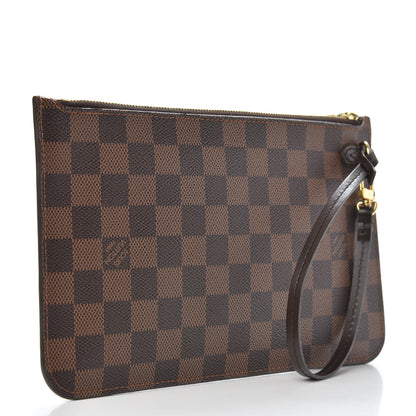 Louis Vuitton Damier Ebene Neverfull MM GM Pochette 3 of 7